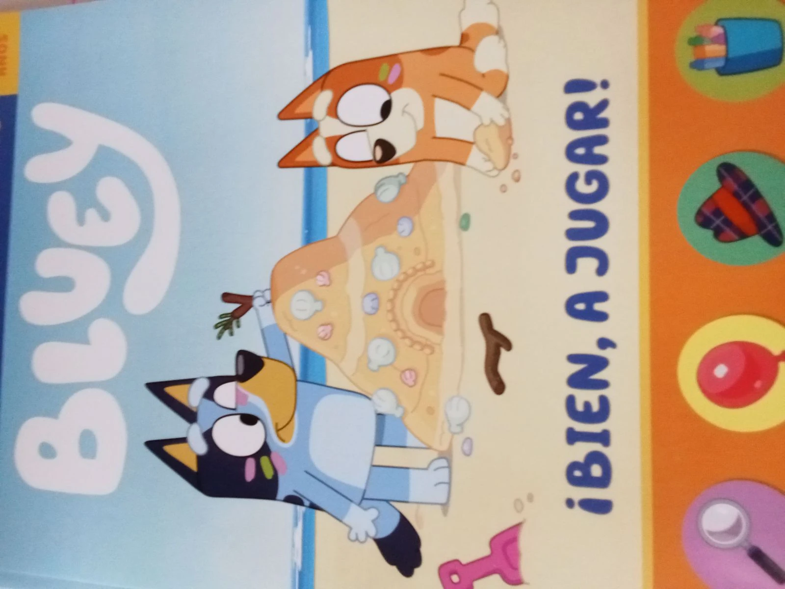 Cuaderno vacaciones bluey 